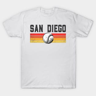 San Diego Retro vintage Baseball T-Shirt